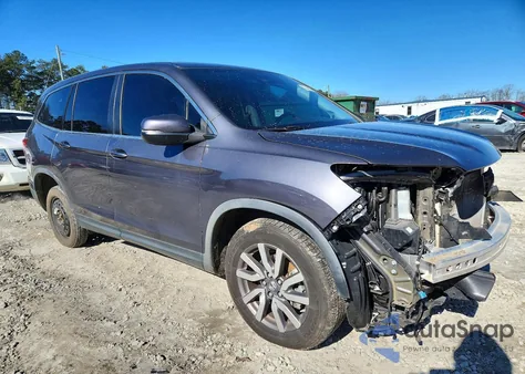 2019 Honda Pilot Exl z USA, uszkodzony, nr VIN 5FNYF5H54KB016043